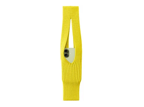 Bolso para móvil | DAM DMBC0101C15, Compatible con Universal Universal, Amarillo