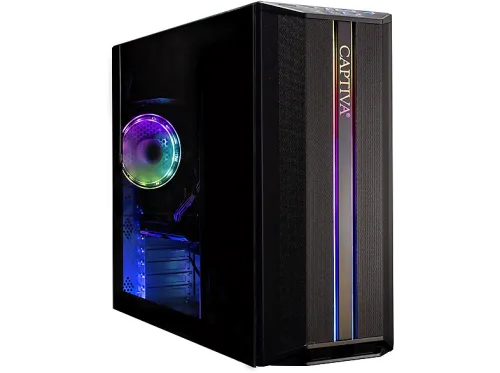 PC gaming | CAPTIVA Advanced Gaming R92-727, AMD Ryzen 5 5500, 6 Núcleos, 32 GB RAM, 1 TB SSD, GeForce RTX™ 5060, Windows 11 Home, Negro