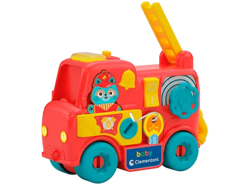 Juguete educativo | CLEMENTONI Montessori Camión de Bomberos