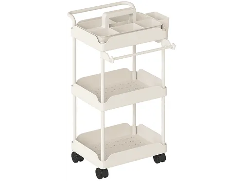 Carrito de cocina | HOMCOM 801-426V00WT, Blanco
