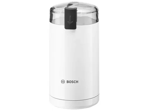 Molinillo de café | Bosch TSM6A011W, 180 W, Capacidad de 75 g, Blanco