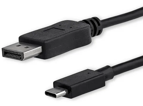 Cable USB | STARTECH CDP2DPMM1MB / 1M USB-C TO DP-4K PER, USB 2.0, USB-C, DisplayPort, Negro
