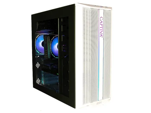 PC gaming | CAPTIVA Entry Gaming R99-998, AMD Ryzen 5 8400F, 6 Núcleos, 32 GB RAM, 2 TB SSD, GeForce RTX™ 5060 Ti, FreeDOS (Sin sistema operativo), Blanco