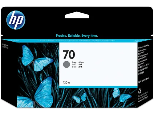 Cartucho de tinta | HP 70 130 ml-Tintenpatrone Grau mit Vivera-Tinte