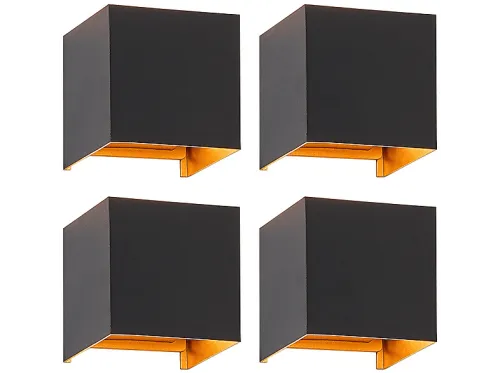 Lámpara de pared | BD66000697 ZMH, Negro