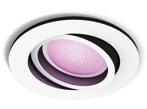 Lámpara inteligente | PHILIPS HUE 929003809601, Casquillo GU10, Control por voz, Multi