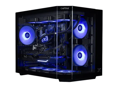 PC gaming | CAPTIVA Advanced Gaming R92-486, AMD Ryzen 5 5500, 6 Núcleos, 16 GB RAM, 500 GB SSD, GeForce RTX™ 5060, Windows 11 Home, Negro