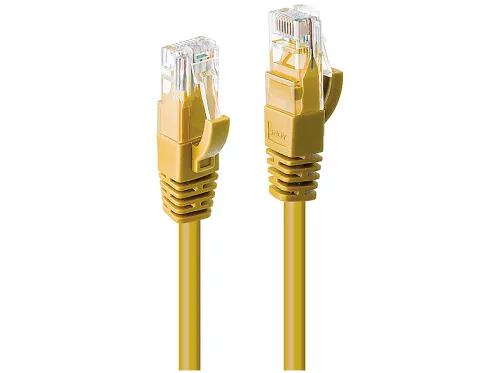 Cable de red | LINDY 48064, Cat-5e, sin protección, , Amarillo