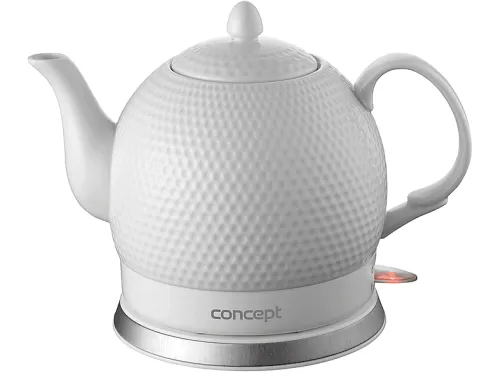 Hervidor de agua | CONCEPT RK0050, 1000 W, 1.2 l, Blanco