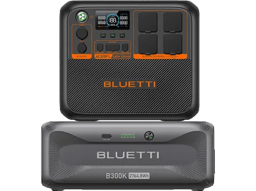 Kit estación de energía professional | BLUETTI AC200PL con batería de expansión B300K, 5069.8Wh, 4*2400W, AC200Max, AC200L actualizado