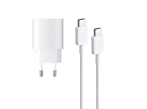 Cargador USB-C | VENTARENT Cable de carga, 25 W, 1 puertos, Blanco
