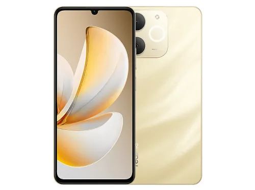 REALME Note 70T 4G, Oro, Móvil Android, 128 GB, 4 GB RAM, 6,74 " LCD, T7250, 6000 mAh