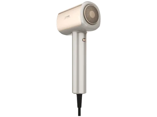 Secador | Cecotec DryGlam Nano Plasma Champagne, 1600 W, Difusor incluido, Oro