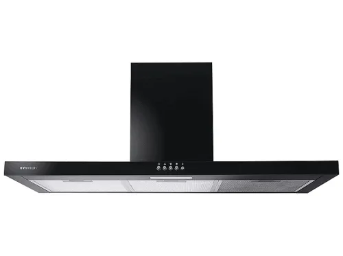 Campana decorativa | INFINITON CMPT-TSH9B63N, 3 velocidades, 400 m³/h, 90 cm, Negro