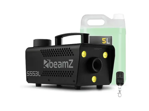 Máquina de humo | S553L + 5L BEAMZ, Black