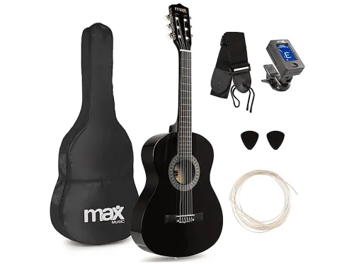 Guitarra Clásica | SoloArt Junior 3/4 Black MAX, Black