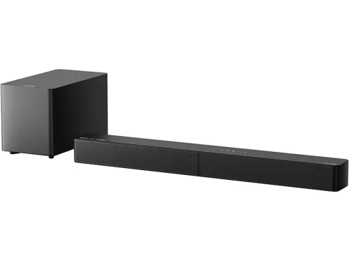 Barra de sonido con subwoofer | ULTIMEA Poseidon M60 Boom Barra de Sonido 5.1 con Dolby Atmos, Sistema de Sonido con 5,25" Subwoofer, Bluetooth, Subwoofer Con cable, Black
