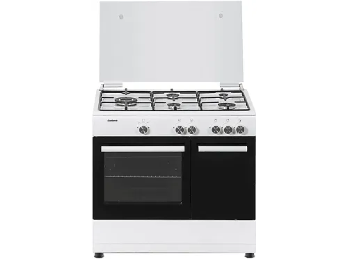 Cocina de gas | CCSF5GB922W CORBERO, 5 Zonas zonas, 60 l, 89,8 cm, Blanco