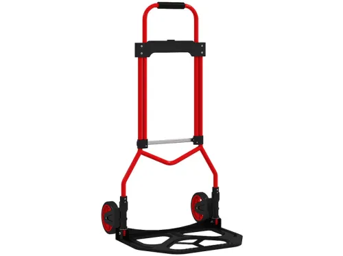 Carretilla | HOMCOM B20-136V00RD, Rojo