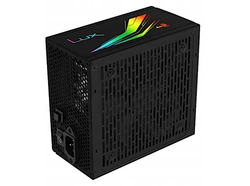 Fuente de alimentación PC | LUX RGB 550M AEROCOOL, Negro