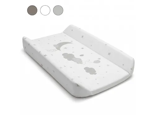 Asiento de baño para bebé | Fijo Para Bebé, Modelo Estrellas Y Luna BATHBY, Blanco