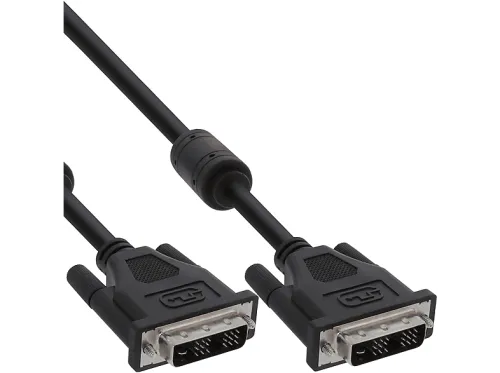 Cable DVI | INLINE 17772, Negro