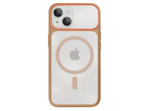 Carcasa | AVIZAR MYMAGBR154M, Compatible con Apple iPhone 15 Plus / iPhone 14 Plus, Marrón