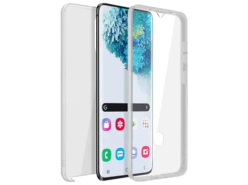 Carcasa para móvil | AVIZAR TPGLASS-CL-S20P, Compatible con Samsung Galaxy S20 Plus, Transparente