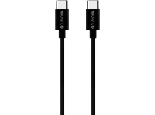 Cable USB | CHAMPION 52238, USB-C, Negro