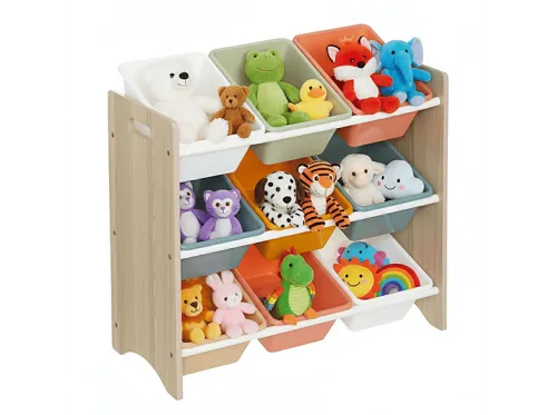Estantería | MIROYTENGO Infantil play 9 bandejas 60x66x30 cm, , 60 cm x 66 cm x 30 cm