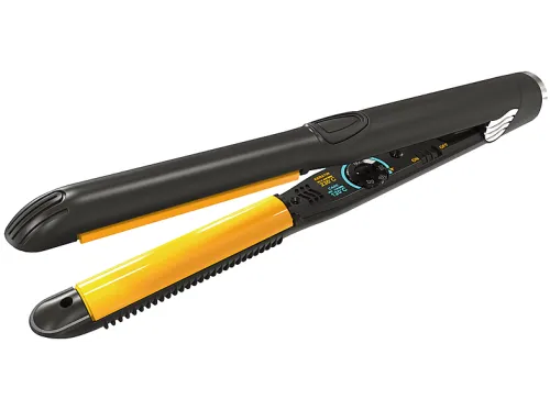 Plancha de pelo | POSTQUAM ELITE GOLD CURVED, 65 W, 230 °C, Negro