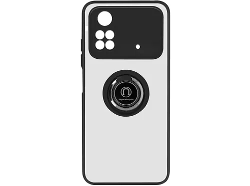 Carcasa para móvil | AVIZAR Kameo Collection, Compatible con Xiaomi Poco M4 Pro, Negro