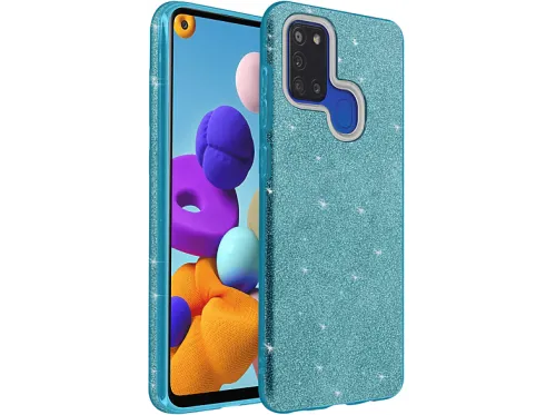 Carcasa para móvil | AVIZAR Papay Series, Compatible con Samsung Galaxy A21s, Azul