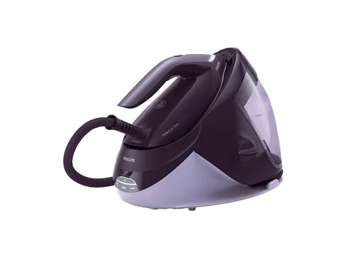 Centro de planchado | PHILIPS PSG7150/30, 2100 W, 600 g/min, 8 bar, Suela SteamGlide Elite, Púrpura