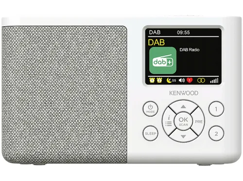 Radio portátil | CR-M33DAB KENWOOD, Blanco