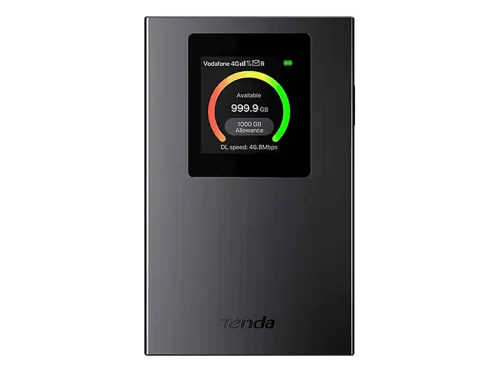 Router inalámbrico | 4G185 TENDA, 300 Mbps, Negro
