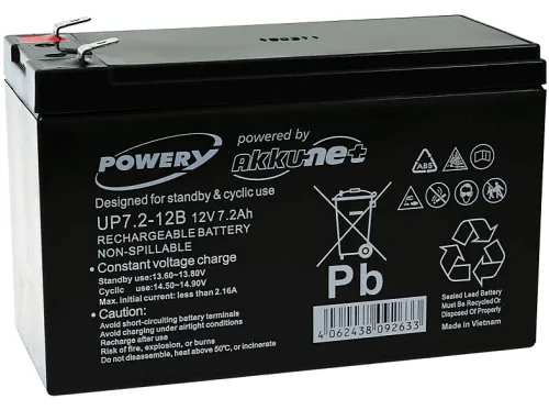 Batería | POWERY Powery Batería de GEL para SAI APC Back-UPS ES550