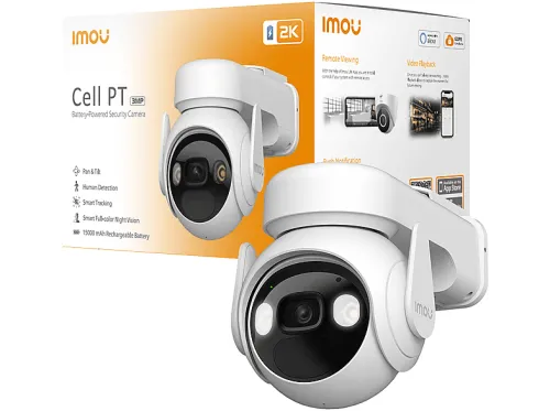 Cámara de seguridad | IMOU IPC-K9EP-3T0WE, QHD, 2304x1296, Función de visión nocturna, Blanco