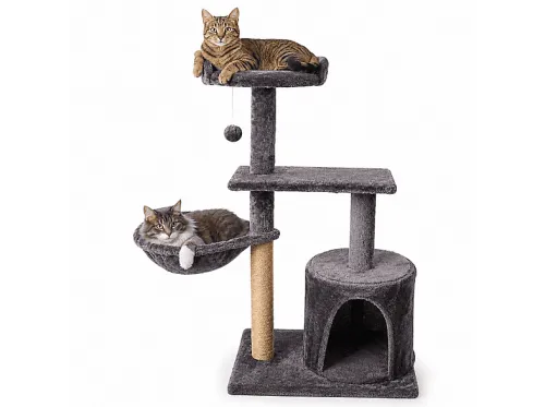 Rascador para gato | JOWY ORIGINALS para Gatos Light Gray 116 cm, para Gato, Gris