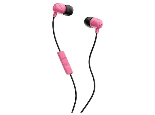 Auricular con micrófono con cable | Jib SKULLCANDY, Intraurales, Rosa y negro