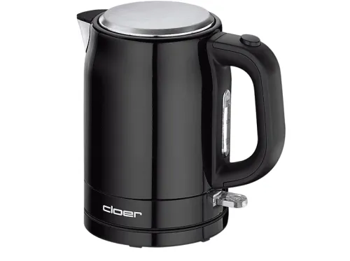 Hervidor de agua | CLOER 4510, 2200 W, 1 l, Negro