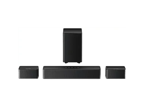 Barra de sonido con subwoofer | ULTIMEA Poseidon Serie _ 5.1 Barra de sonido con Subwoofer de 5,25", Control por APP, Dolby Atmos, Bluetooth, Subwoofer Inalámbrico, Negro