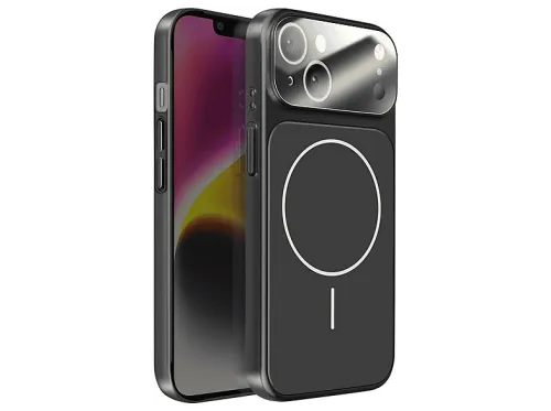 Carcasa para móvil | AVIZAR MBMag Serie, Compatible con Apple iPhone 14, Negro
