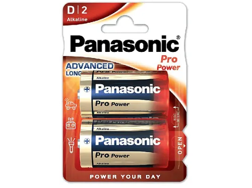 Pilas | Panasonic LR20 Pro Power, 2 unidades