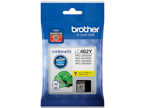 Cartucho de tinta | BROTHER LC462Y