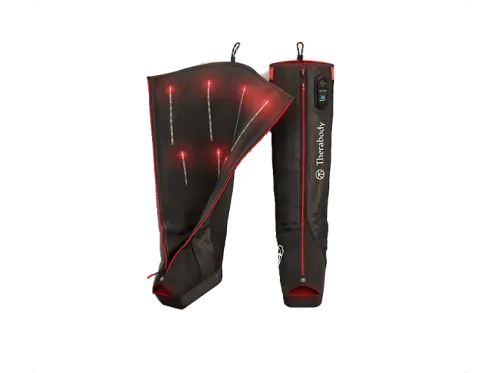Botas presoterapia | Therabody JetBoots PRO Plus, Piernas, Autonomía 50 - 240 min, Terapia LED Infrarrojos, Vibración, Longitud Pierna +93 cm, Negro