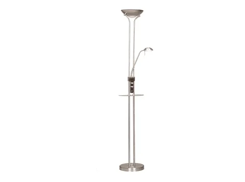 Lámpara de pie LED | Olimpia WONDERLAMP, Níquel