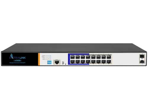 Switch | EX.3807 EXTRALINK, Negro, Gris