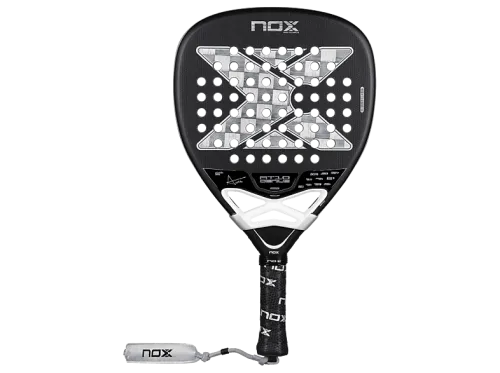Pala de pádel | NOX AT10 Luxury Genius ATTACK 18K Alum 2026 by Agustín Tapia, Negro