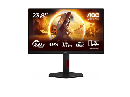 Monitor gaming | AOC 24G4ZR, 23,8 ", Full-HD, 0,3 ms, 260 Hz, Bicolor